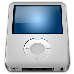 iPod Nano Silver Alt Icon 256x256 png